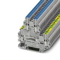 UTTB 2,5-PE/N Protective conductor double-level terminal block