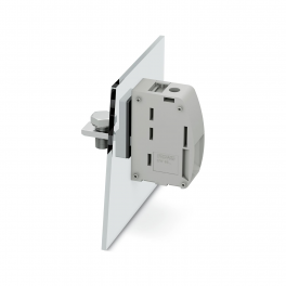 UW 95-POT-F/S GNYE Panel feed-through terminal block