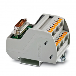 VIP-2/PT/D15SUB/M/LED Termination board