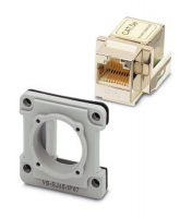 VS-08-A-RJ45/MOD-1-IP67-SET-BU Panel-mount frame