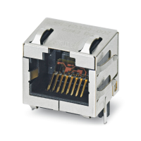 VS-08-BU-RJ45-10G/LH-1 Modulinės RJ45 PCB jungtys