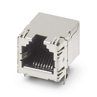 VS-08-BU-RJ45-6/LH-1 Moduliniai RJ45 PCB jungtys