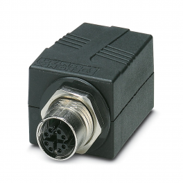 VS-BH-M12FSX-10G-RJ45/180 Valdymo spintos praėjimas