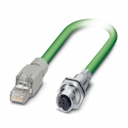 VS-IP20-M12FSBP-93C-LI/2,0 Network cable