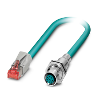VS-M12FSBP-IP20-94B-LI/5,0 Network cable