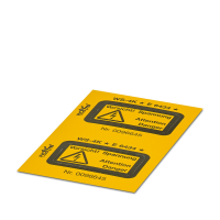 WS-4K Warning label