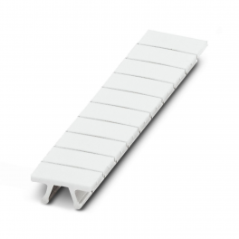 ZB 5/WH-100:UNBD. SO:MOLDED Zack marker strip