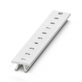 ZB 6,LGS:FORTL.ZAHLEN 1-10 Zack marker strip