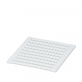 ZBFM 5/WH:UNBEDRUCKT Flat zack marker sheet