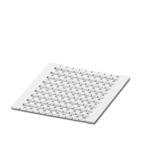 ZBFM 6/WH,LGS:1-100 Zack marker strip