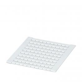 ZBFM 6/WH:UNBEDRUCKT Flat zack marker sheet