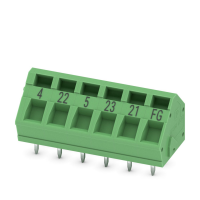 ZFKDSA 1,5C-5,0-6 BD:4-FG PCB gnybtų blokas