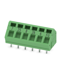 ZFKDSA 1,5C-5,0- 6 BD:7-FG PCB gnybtų blokas